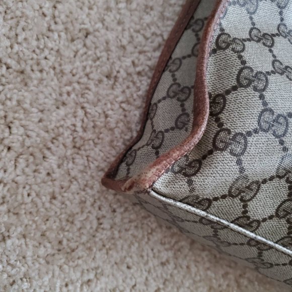 Unisex Vintage Authentic Gucci Tote Handbag - Picture 9 of 14